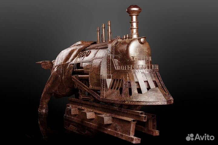 Арт обьекты в стиле стимпанк