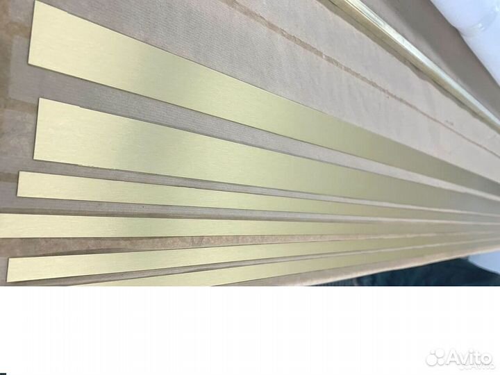 Полоса латунь полированная, вставка