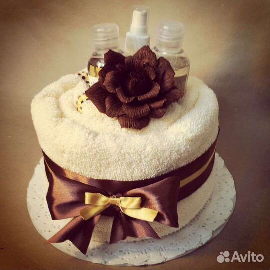 Торты из полотенец