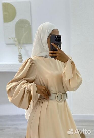 Мусульманское платье на никах