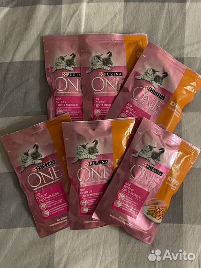 Влажный корм Purina One для котят