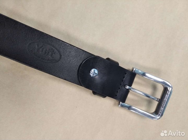 Мужской кожаный ремень