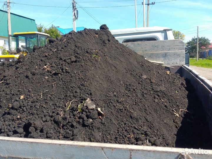 Чернозём перегной на газели в Нагаево