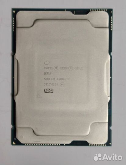 Xeon Gold 5317 12 core 3.0-3.4-3.6GHz 18MB 150W