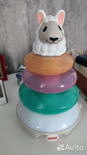 Пирамидка fisher price линкималс лама
