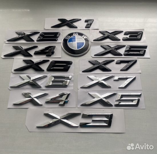 Шильдик значок BMW X1 X3 X2 X4 X5 X6 X7 e f g