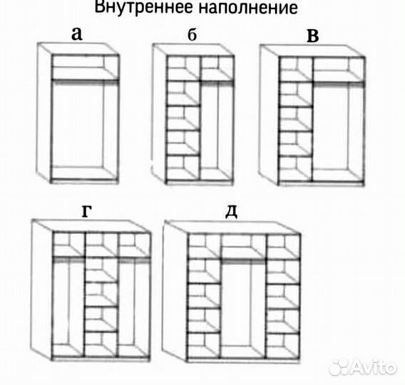 Шкаф купе в нишу