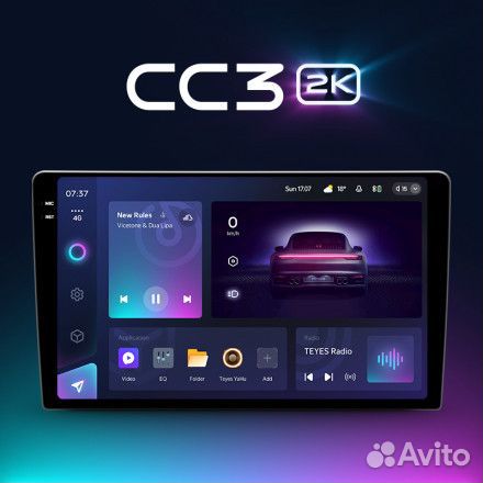 Android Teyes CC3 2K 3/32GB Тиайс Универсальная