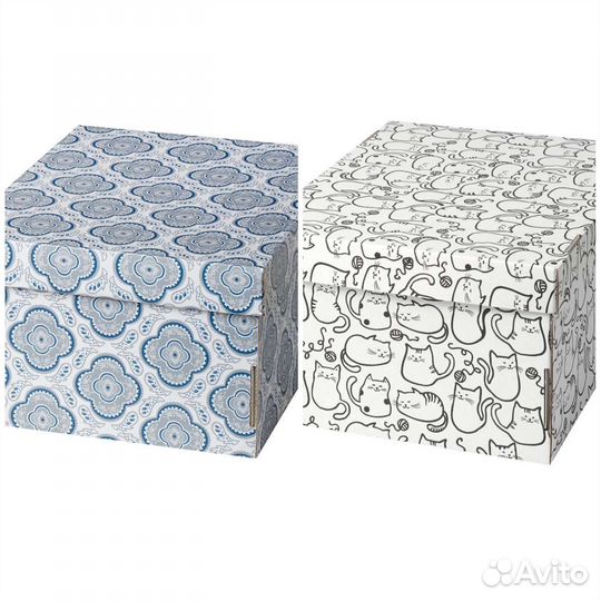 Коробки IKEA Smeka Смека новые