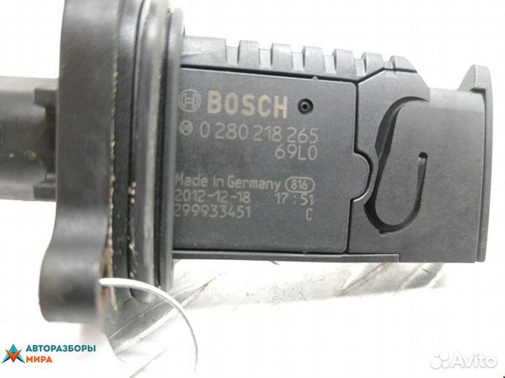 Расходомер воздуха Suzuki Splash рест. 2013