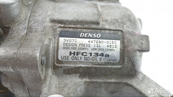 Компрессор кондиционера Toyota Passo KGC10 1KR