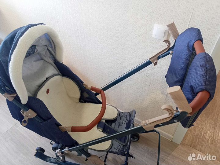 Детские санки коляска ника