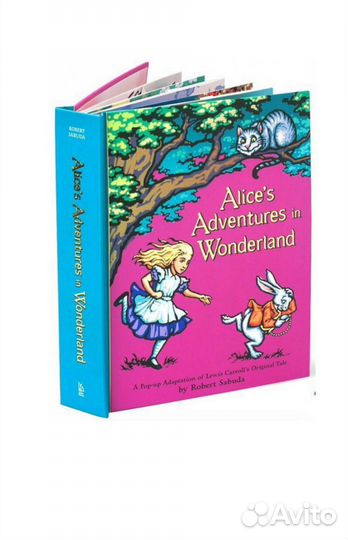 Книга панорама Алиса в стране чудес