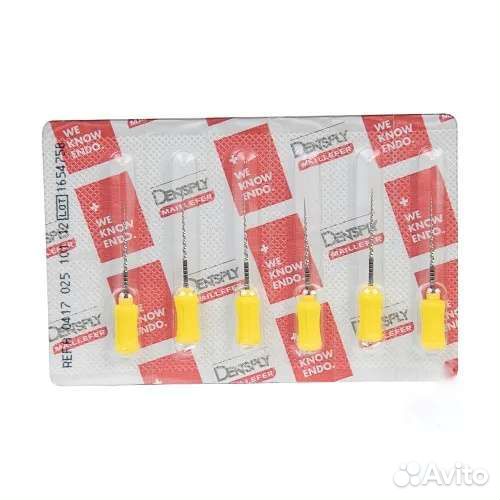 Протейперы ручные F1 жёлтый Дентсплай оригинал