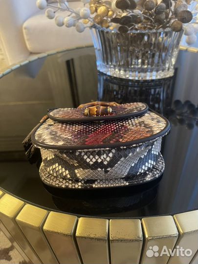 Cумка gucci bamboo mini оригинал