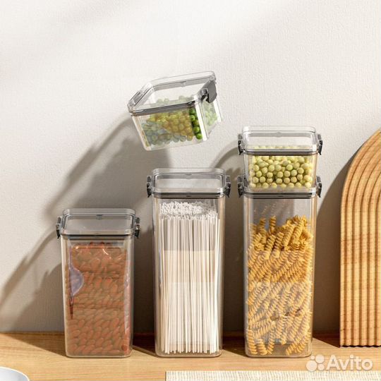 Набор контейнеров для хранения сыпучих