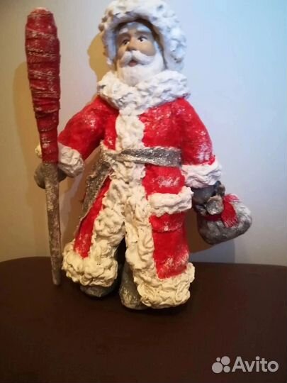 Ватные елочные игрушки