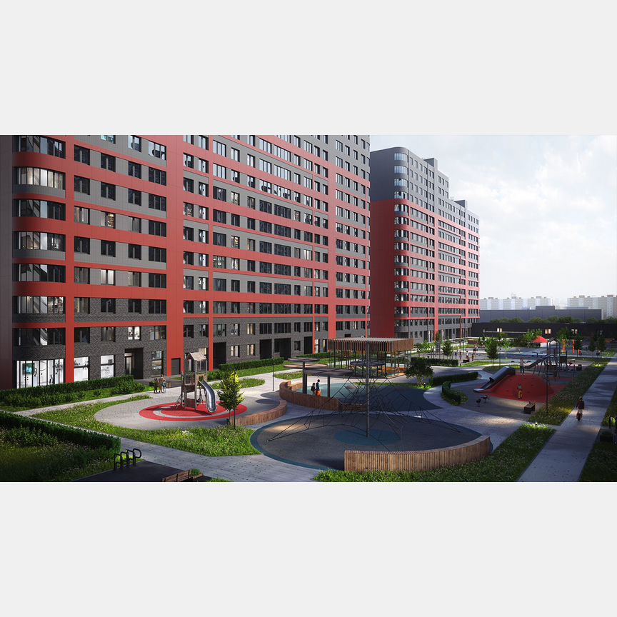 1-к. квартира, 34,1 м², 13/15 эт.