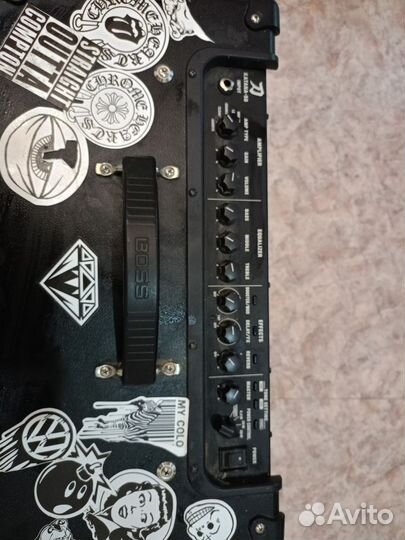 Sgr Solo II red + Комбоусилитель Boss katana 50