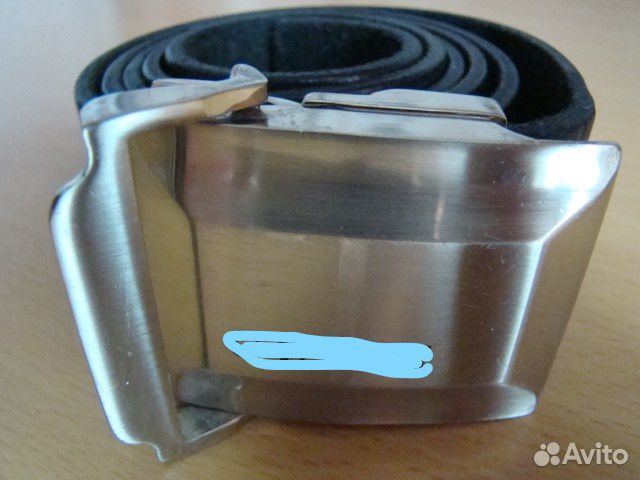 Ремень мужской черный