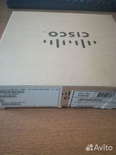 Cisco ATA186/188 аналоговый телефонный адаптер