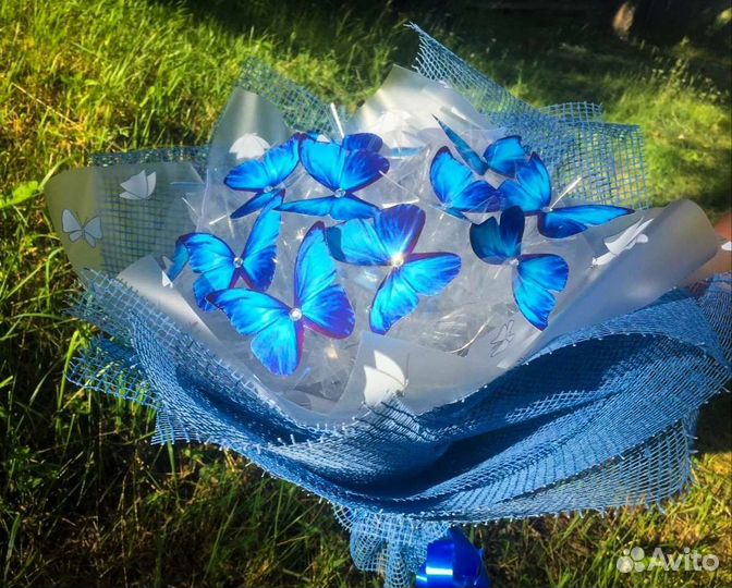 Букеты бабочки светящиеся
