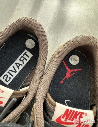 Кроссовки Nike Air Jordan 1 low travis scott