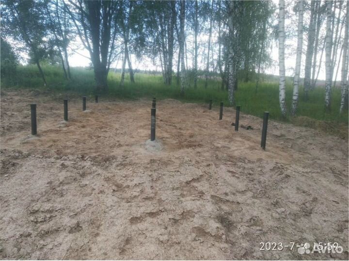 Винтовые сваи под ключ + монтаж