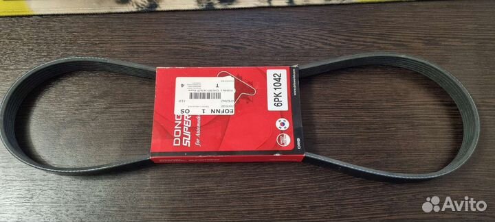 6PK1042 Ремень генератора поликлиновый