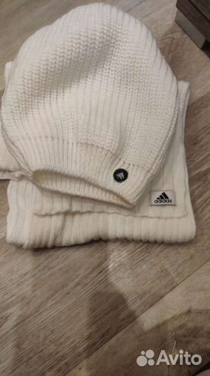 Шапка и шарф Adidas
