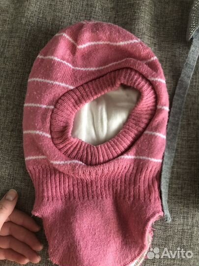 Шапки на девочку осень-зима, 3-5 лет пакетом