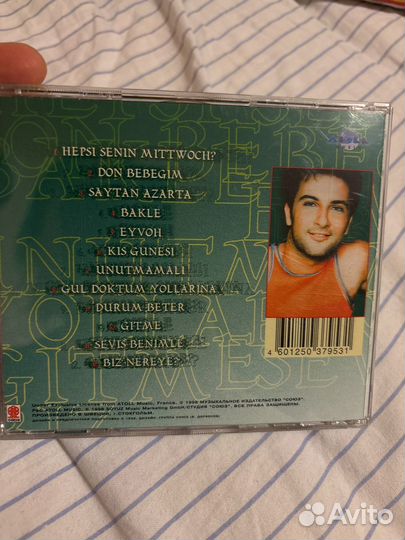 Cd диск Tarkan 1997 Швеция