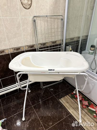 Детская ванночка cam с подставкой