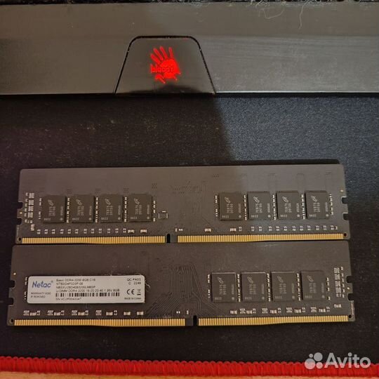 Netac 8gb ddr4 3200 16-20-20-40 1.35v