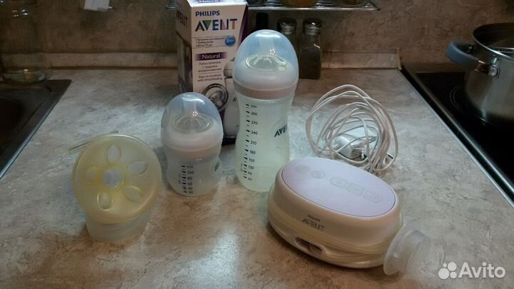 Молокоотсос avent электронный