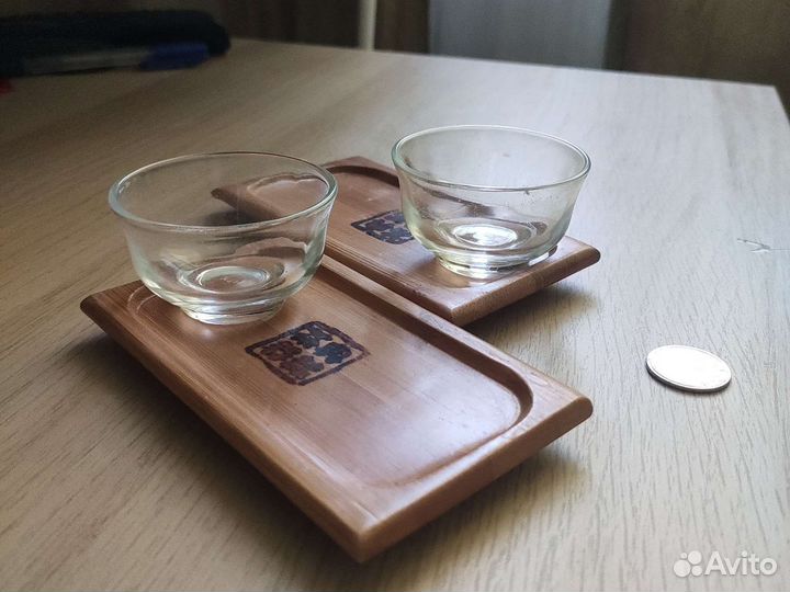 Соусник на бамбуковой подставке