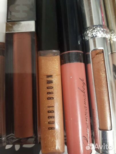 Помада, блеск dior, sisley, bobbi brown