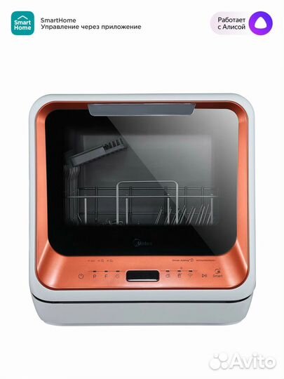 Компактная посудомоечная машина Midea mcfd42900orm