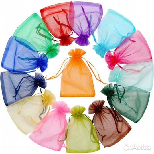 Мешочки подарочные для украшений конфет