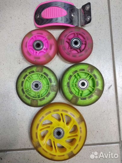 Колеса для самоката + тормоз