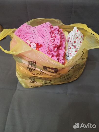 Вещи пакетом для девочки с 0 до 6 месяцев