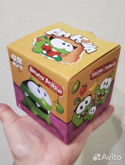 Игрушка Ам Няша с открывающимся ртом игра Ам Ням