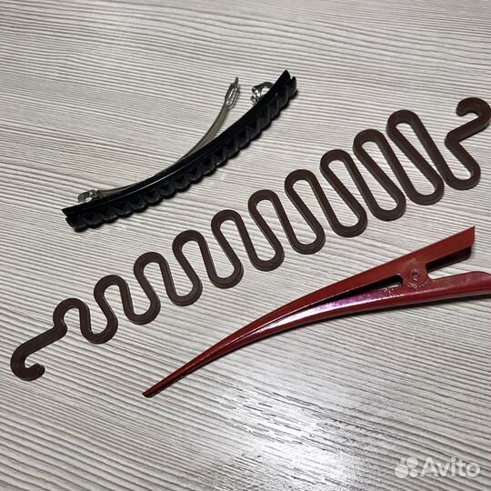 Заколки для волос 3 шт