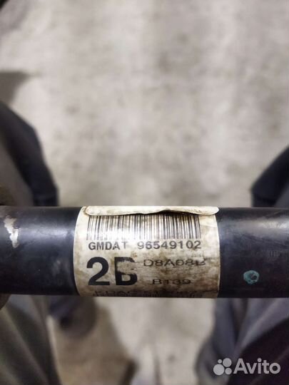 Привод правый Chevrolet Lacetti 96549102