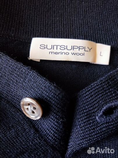 Поло шерсть мериноса, suitsupply, 48-50