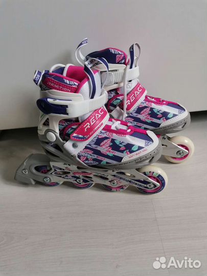 Роликовые коньки reaction