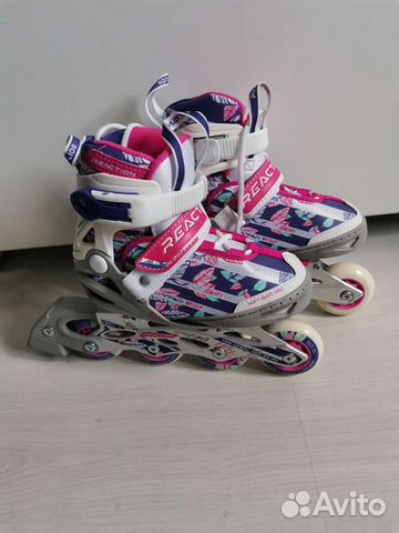 Роликовые коньки reaction
