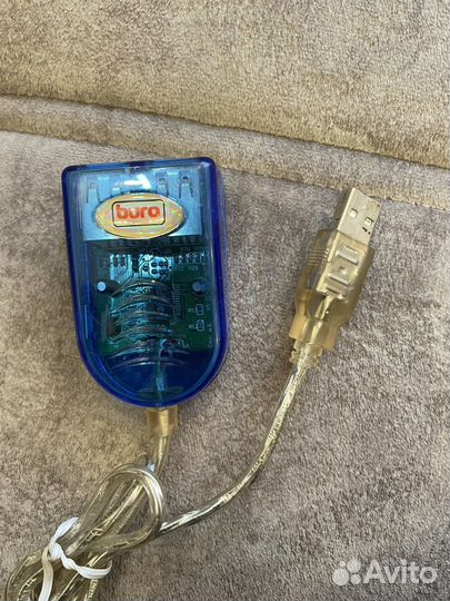 USB хаб buro BU-Hub1.1-4