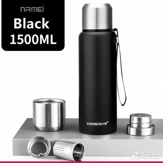 Новый термос из нержавеющей стали 1,5л