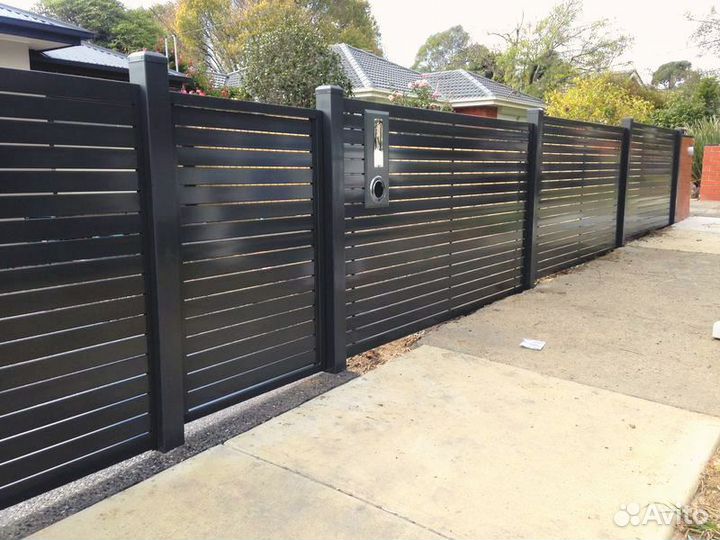 Забор Ранчо металлический